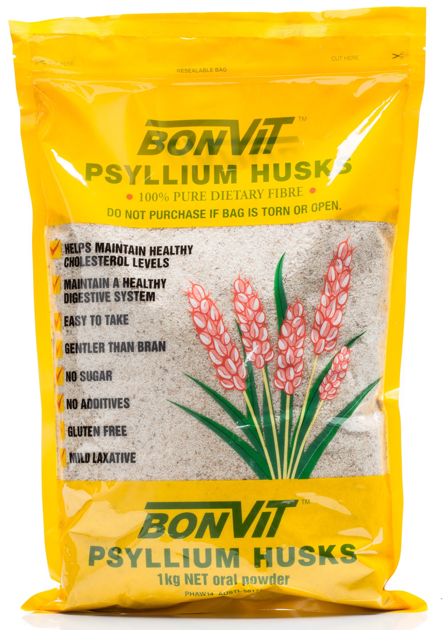 Bonvit Psyllium Husks 1kg