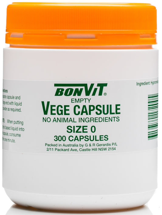 Bonvit Vege Capsules 0 size 300c