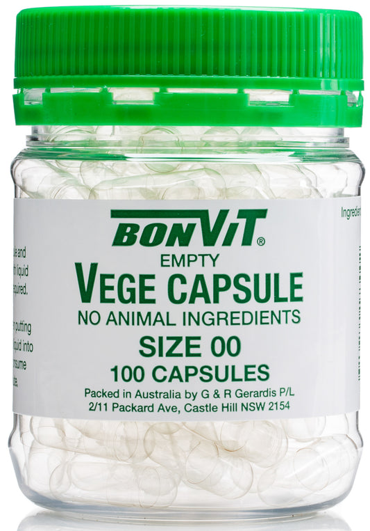 Bonvit Vege Capsules 00 size 100c