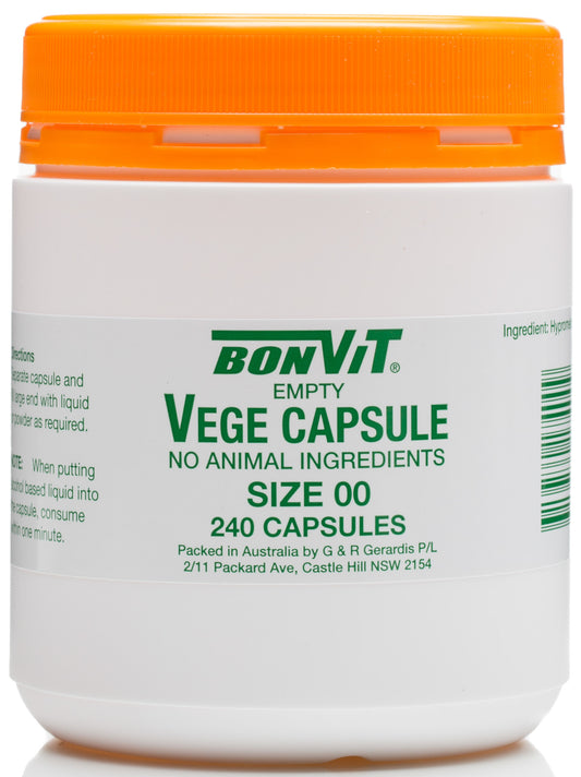 Bonvit Vege Capsules 00 size 240c