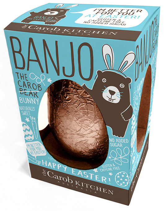 The Carob Kitchen Banjo Carob Easter Eggs 100g