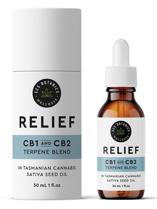 ECS Botanics Terpene Cannabis Sativa Relief 30ml