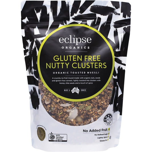 Organic Muesli Gluten Free Nutty Clusters