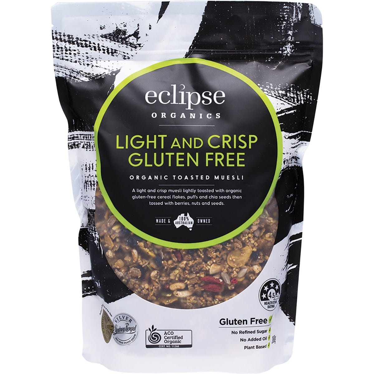 Organic Muesli Gluten Free Light and Crisp