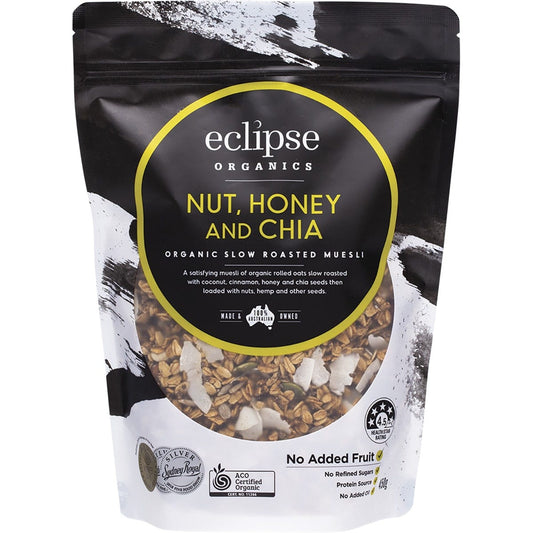 Organic Muesli Nut, Honey & Chia