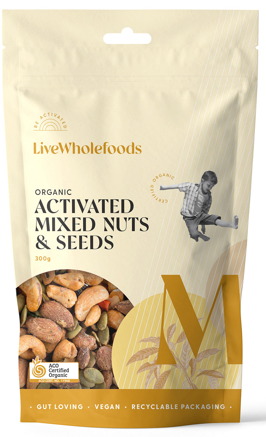 Live Wholefoods Org Activated Mixed Nuts&Seeds 300g