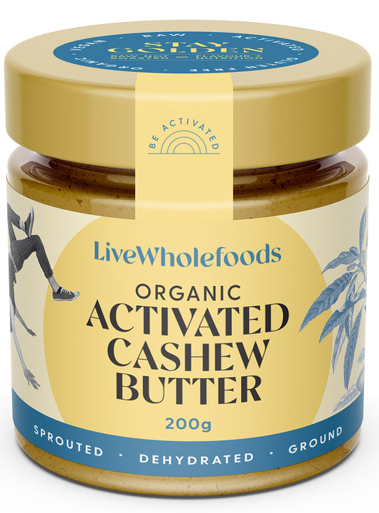 Live Wholefoods Org Activated Cashew Butter 200g