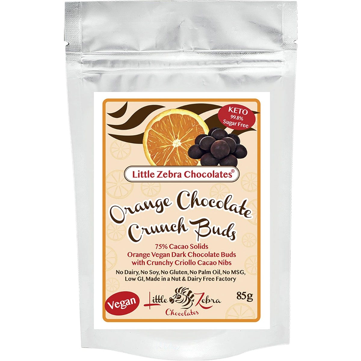 Dark Chocolate Crunch Buds Orange