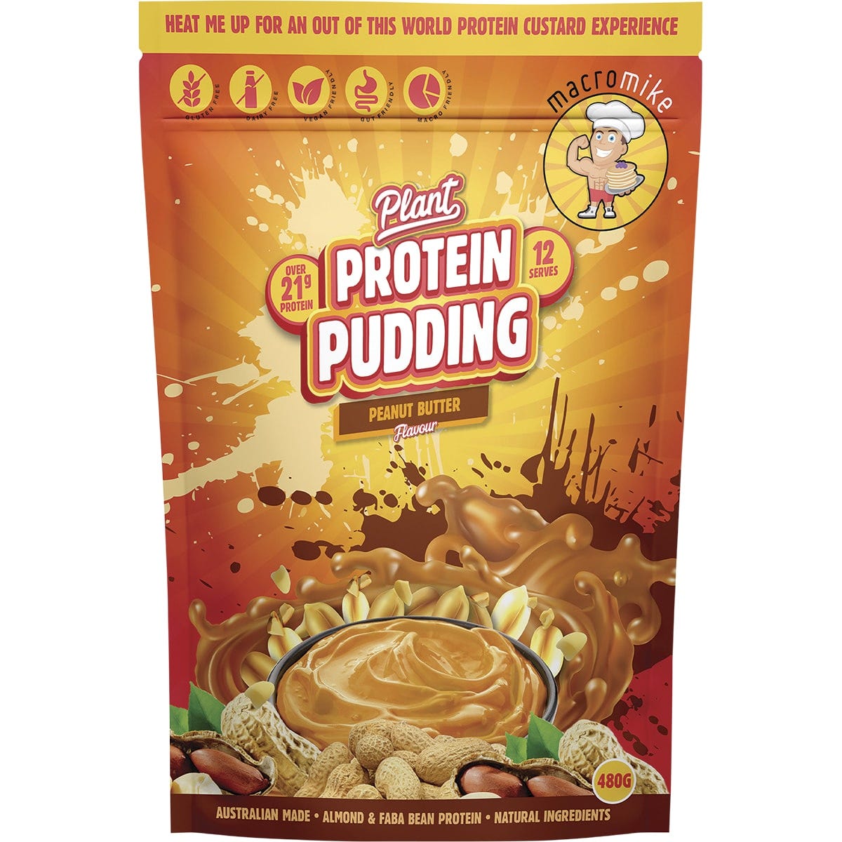 Plant Protein Pudding Peanut Butter