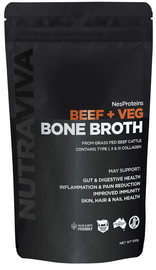 Nutraviva Beef Bone Broth Original 100g