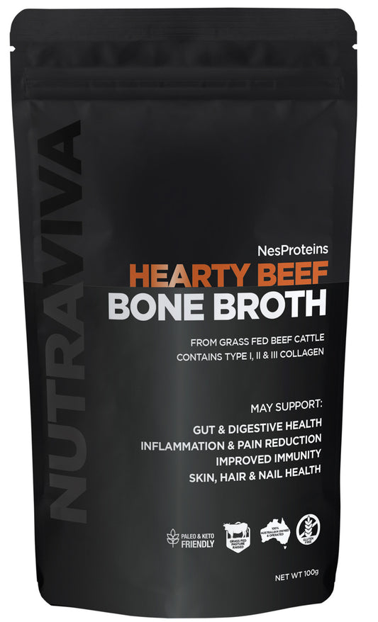 Nutraviva Beef Bone Broth Hearty 100g