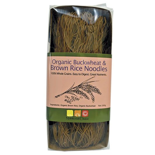 Rice Noodles Buckwheat & Brown