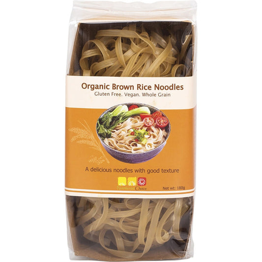 Rice Noodles Organic Brown