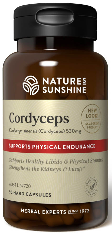 Nature's Sunshine Cordyceps 530mg 90c