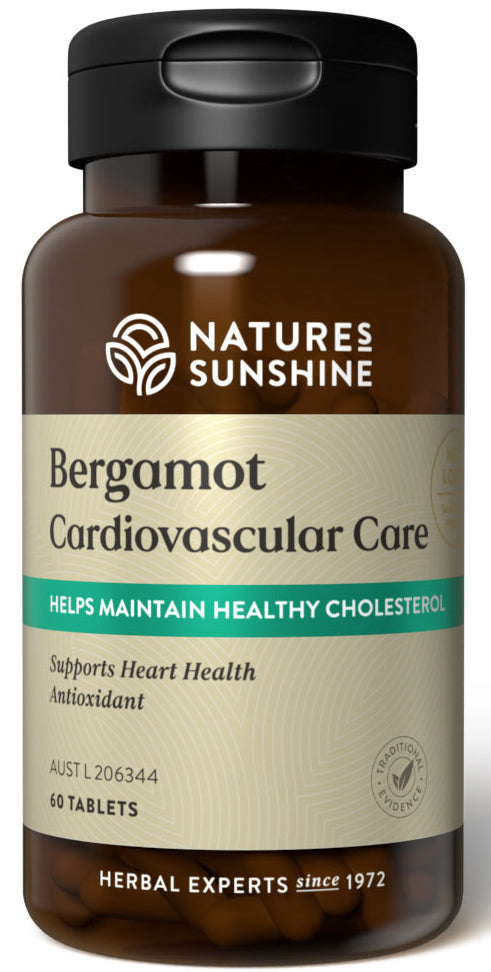 Nature's Sunshine Bergamot Cardiovascular Care 60t