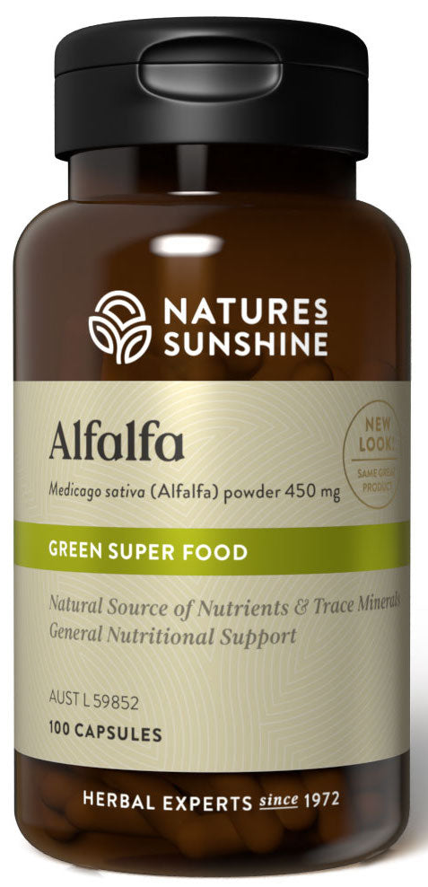 Nature's Sunshine Alfalfa 450mg 100c