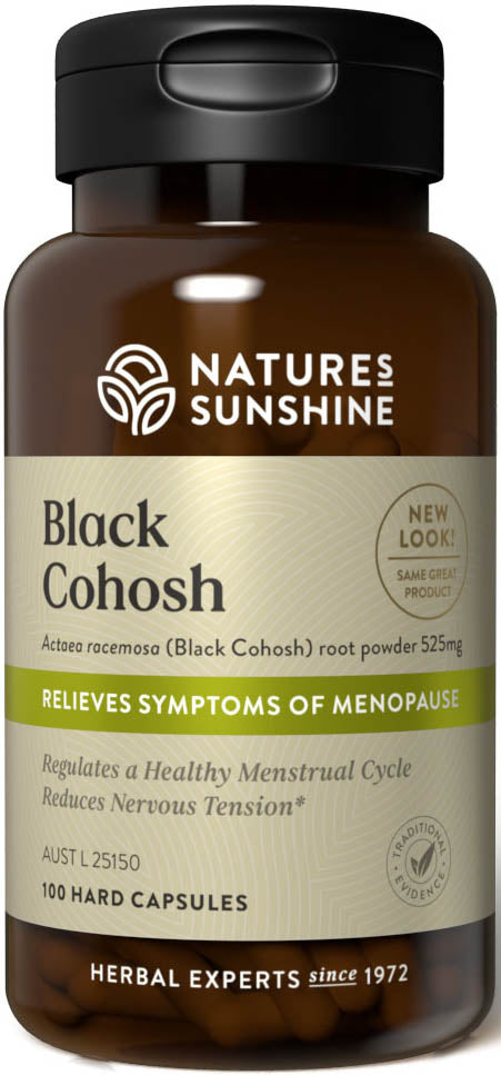 Nature's Sunshine Black Cohosh 525mg 100c