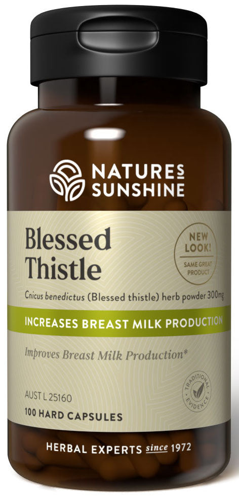 Nature's Sunshine Blessed Thistle 300mg 100c