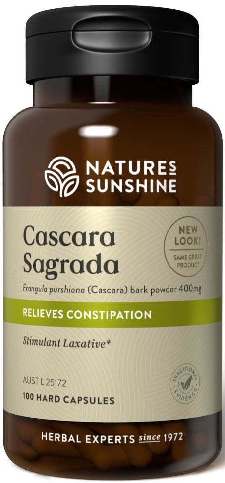 Nature's Sunshine Cascara Sagrada 400mg 100c