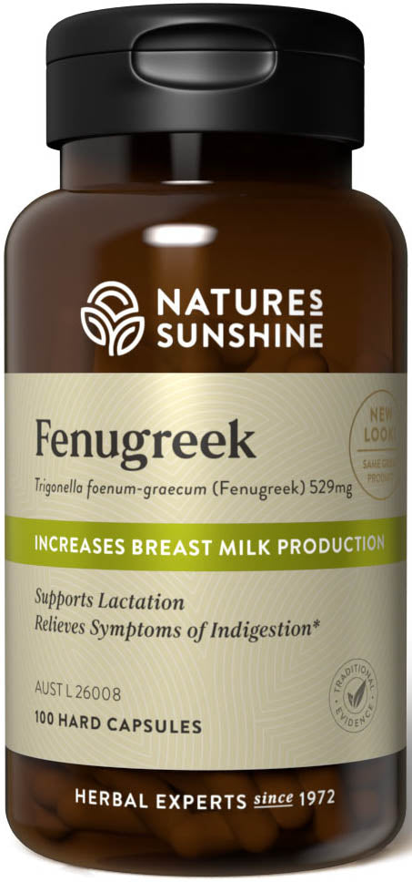 Nature's Sunshine Fenugreek 529mg 100c