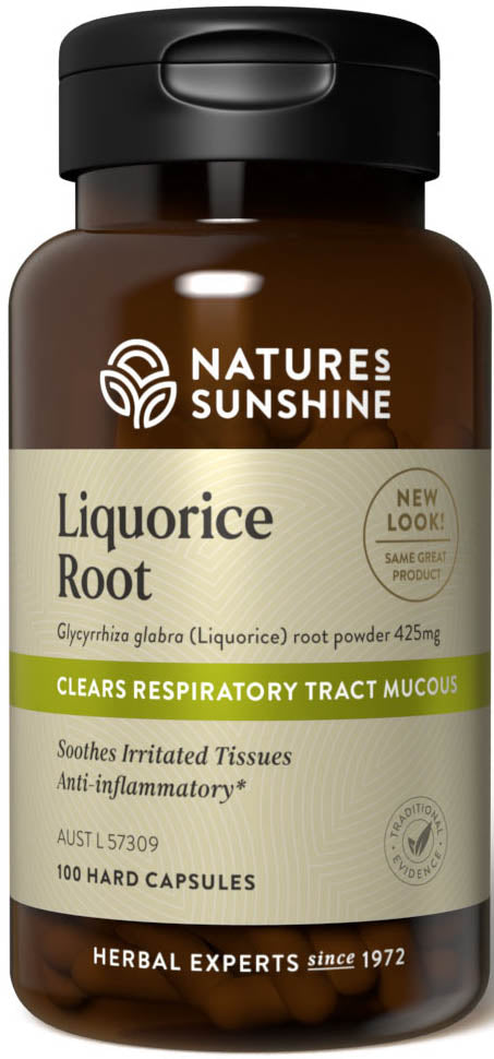 Nature's Sunshine Liquorice Root 425mg 100c