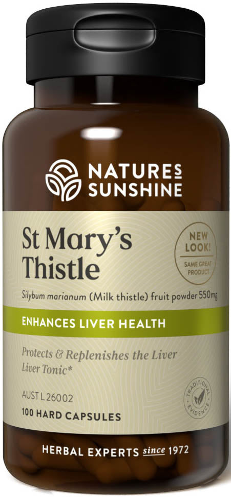 Nature's Sunshine St. Mary's Thistle 550mg 100c