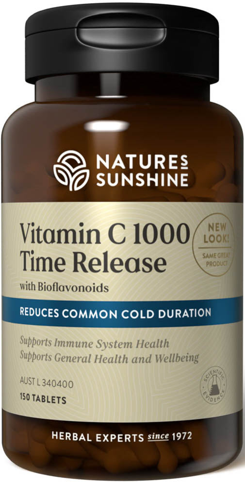 Nature's Sunshine Vitamin C 1000mg Timed Release 150t