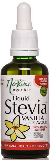 Nirvana Organics Liquid Stevia Vanilla 50ml