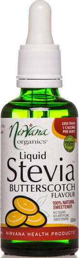 Nirvana Organics Liquid Stevia Butterscotch 50ml