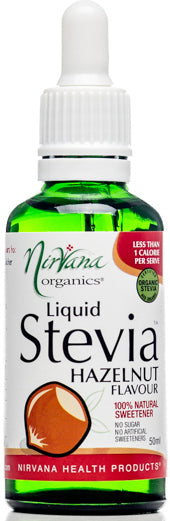 Nirvana Organics Liquid Stevia Hazelnut 50ml