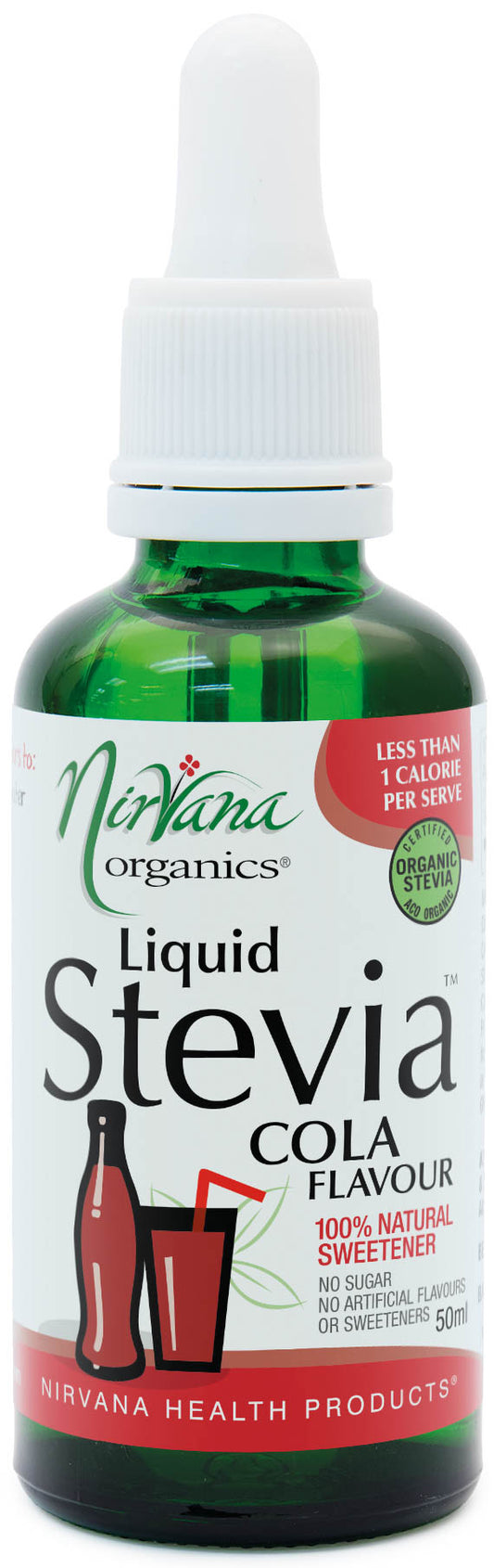 Nirvana Organics Liquid Stevia Cola 50ml