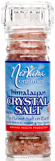 Nirvana Organics Salt Granules Glass Grinder 125g