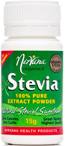 Nirvana Organics Stevia Pure Extract 15g