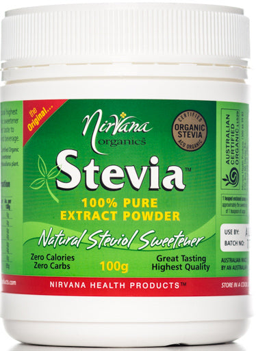 Nirvana Organics Stevia Pure Extract 100g