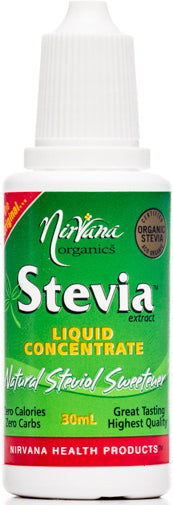 Nirvana Organics Stevia Liquid Concentrate 30ml