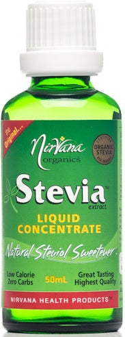 Nirvana Organics Stevia Liquid Concentrate 50ml