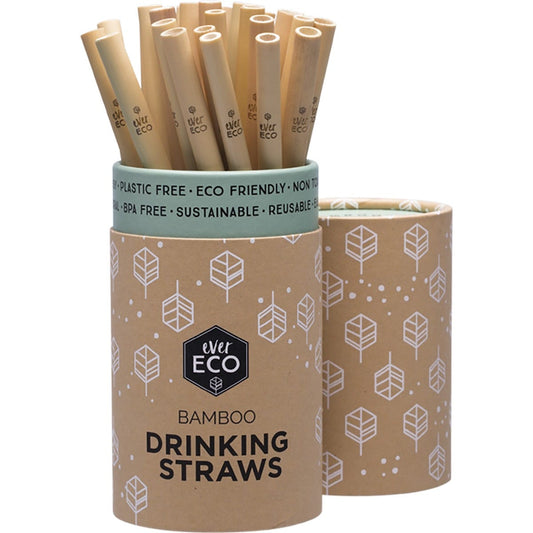 Bamboo Straws Straight Counter Display