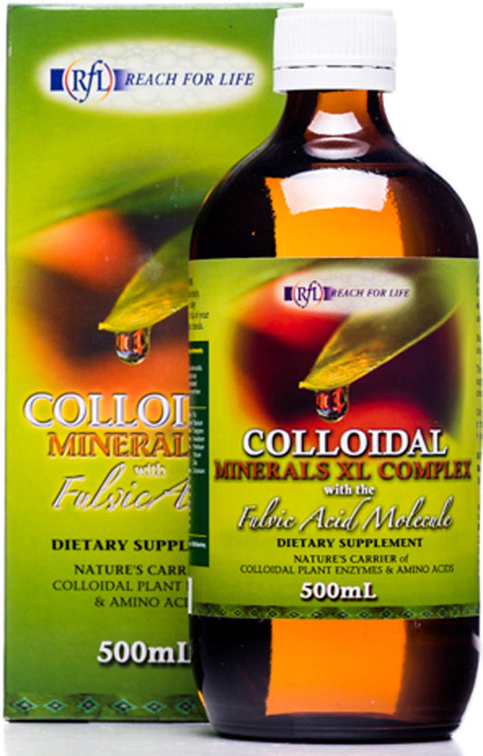 Reach for Life Colloidal Minerals XL Fulvic 500ml