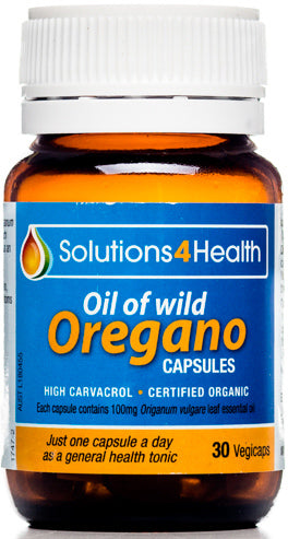 Solutions 4 Health Oil of Wild Oregano 30c