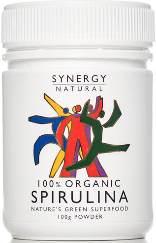 Synergy Natural Spirulina Organic 100g