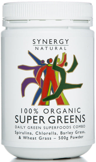 Synergy Natural Super Greens Organic 500g