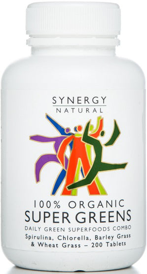 Synergy Natural Super Greens Organic 200t