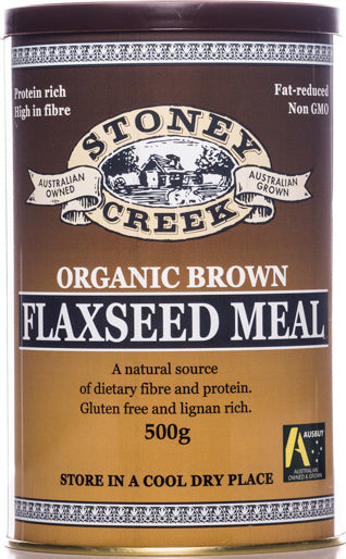 Stoney Creek Flaxseed Meal Brown Organic 500g