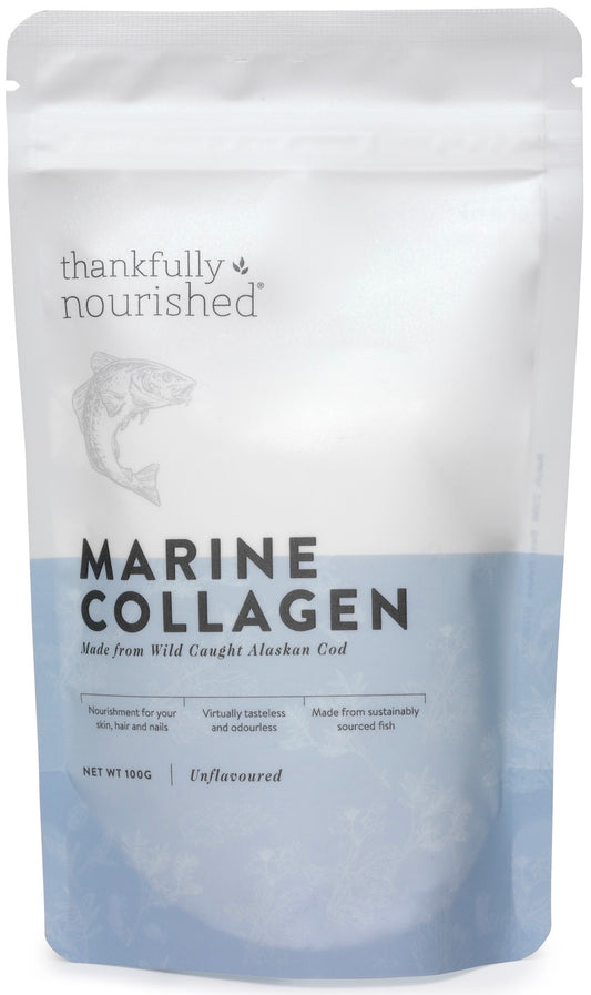 Thankfully Nourished Marine Collagen Powder 100g