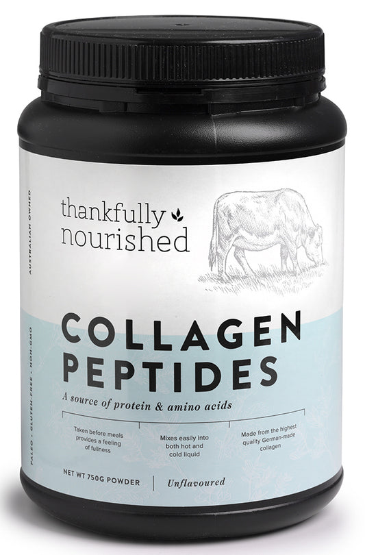 Thankfully Nourished Collagen Peptides 750g