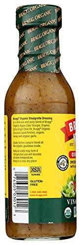 Bragg, Organic Vinaigrette Dressing, 12 oz - wallaby wellness