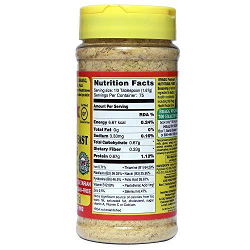 Bragg Premium Nutritional Yeast Seasoning 4.5 Ounce - wallaby wellness