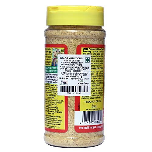 Bragg Premium Nutritional Yeast Seasoning 4.5 Ounce - wallaby wellness