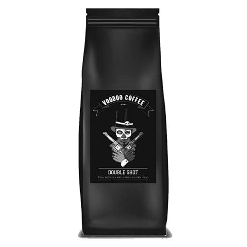 VOODOO DOUBLE SHOT 1kg Coffee Beans, Flavour: Plum, Medium-Dark Roast - wallaby wellness