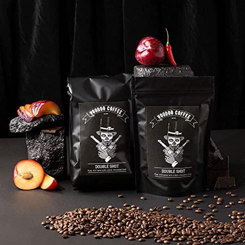 VOODOO DOUBLE SHOT 1kg Ground Plunger Coffee, Flavour: Plum, - wallaby wellness